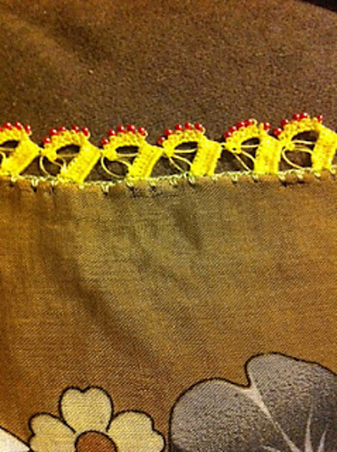 "sevens" crochet Oya