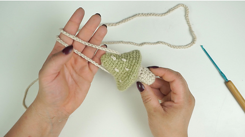 Mushroom Chapstick Lanyard