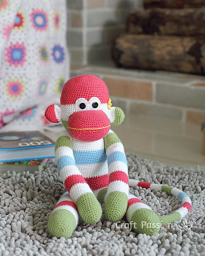 Sock Monkey Amigurumi