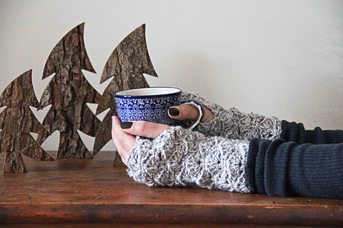 Chunky Fingerless Gloves