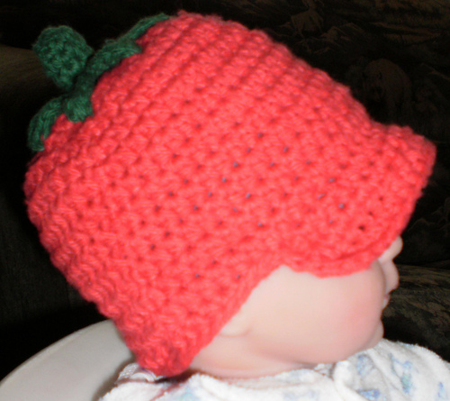 "Baby Tomato" Newborn Cap Hat