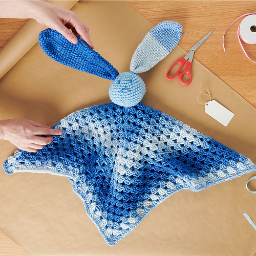 Jessica’s Bunny Lovie Blanket