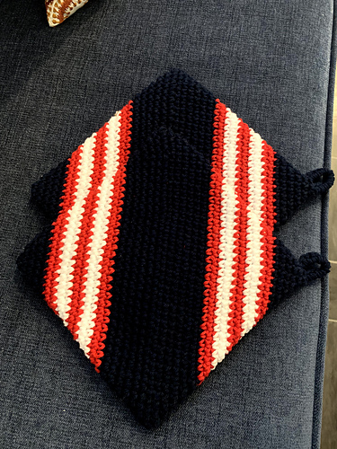 4th of July Potholder