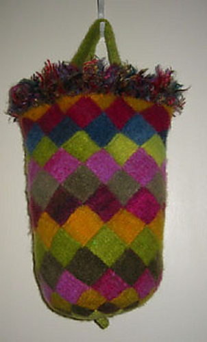 Entrelac Suki Tote