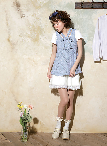 214ss-07 Ribbon Tunic
