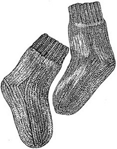 Joan's Socks (crochet)