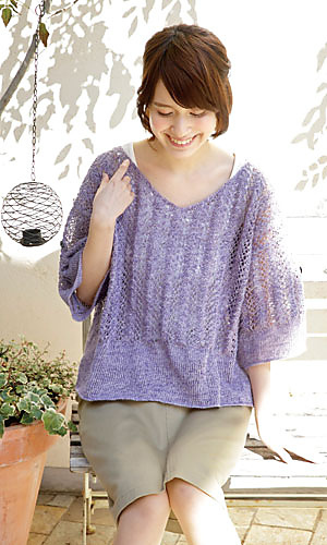 214s-02 V-neck Straight Sweater