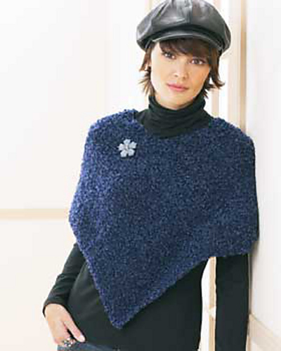Scarf Triangular Poncho