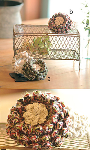 Aurora Melange Corsage & Scrunchie