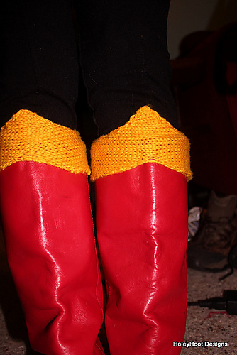 Wonder Woman Boot Toppers