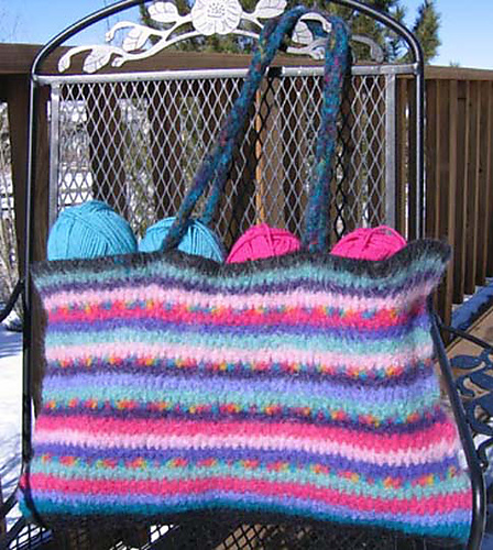 Jumbo Felted Tote