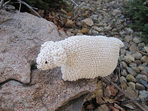 Seedstripe, the natural lamb toy