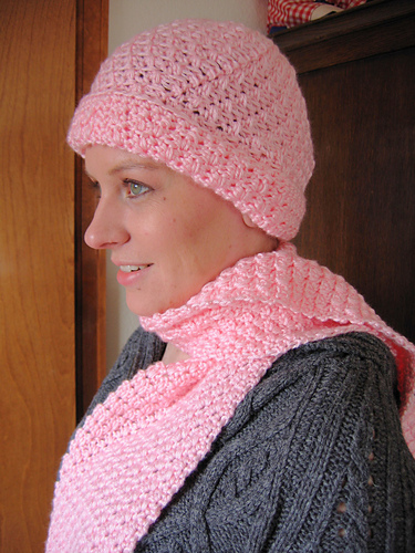 Soft Seed Stitch Hat & Scarf