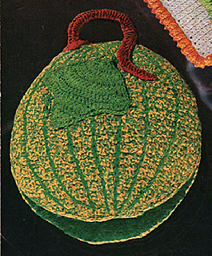 Canteloupe Potholder #S-74
