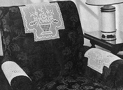 Basket Filet Chair Set #720