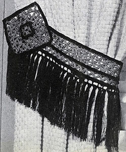 Fringed Tie-Back #8009
