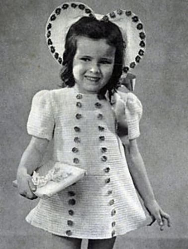 Sally Dress and Bonnet #5137