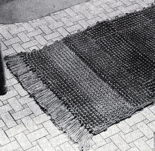 Bathroom Rug with Fringe #250
