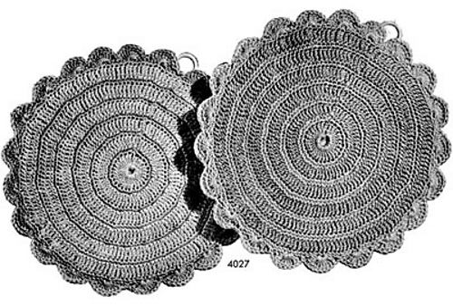 Pot Holders #4027