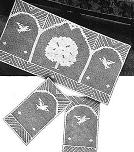Bird and Tree Chair Set #7102
