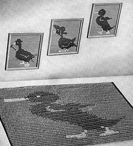 Rug and Matching Pictures #5207