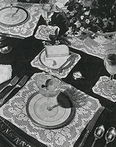 Chatelaine Luncheon Set #7563