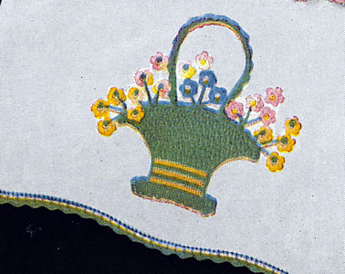 Basket Pillow Cases #7404