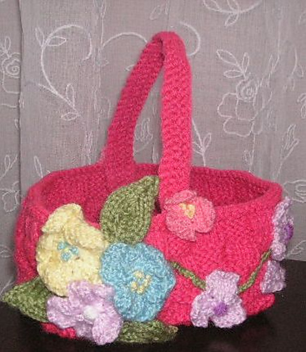 Decorated Easter Basket