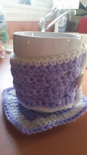 Mug Cozy and Coaster