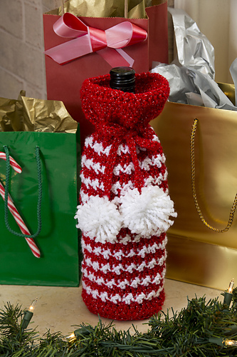 Holiday Spirits Bottle Bag