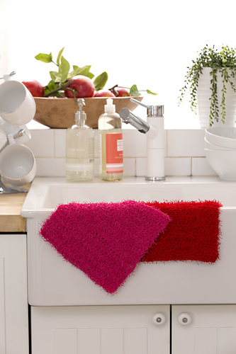 Simple Crochet Dishcloth