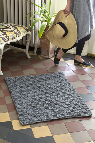 Basketweave Chunky Rug
