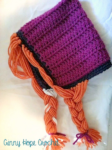 Frozen Anna Inspired Hat