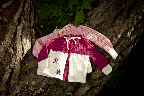 Clara - Baby Cardigan & Hat