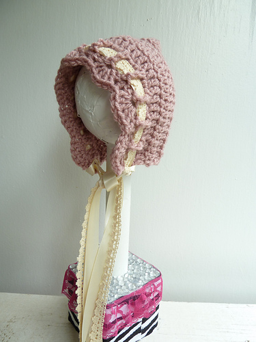 Ribbon Pixie Bonnet