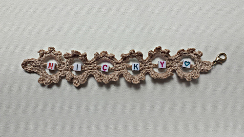 Bracelet and Hair Band