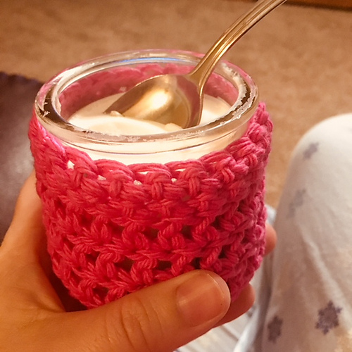 Oui Yogurt Jar Cozy