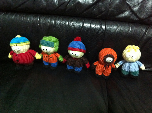 South Park Characters Amigurumi
