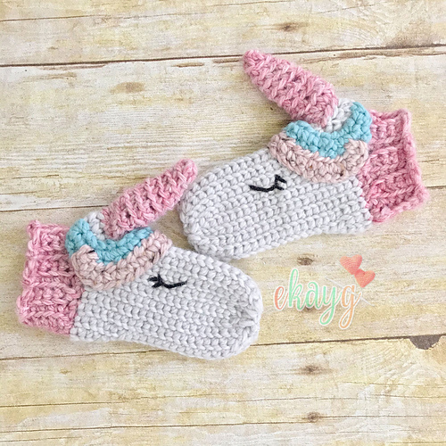 Unicorn Mittens