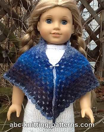 American Girl Granny Shawl