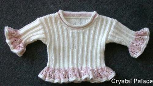Bunny Hop Baby Ruffled Pullover