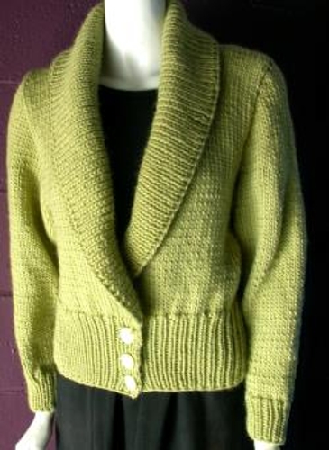 Shawl Collar Cardigan