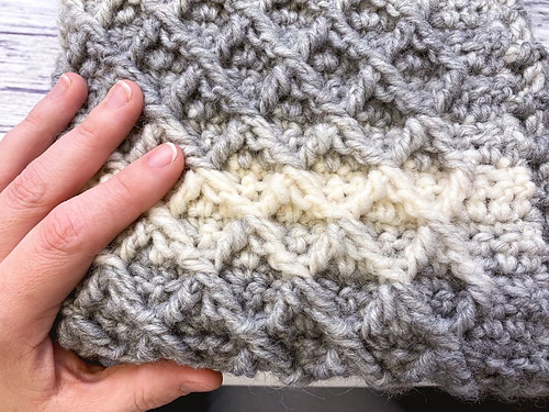 Diamond Stitch Blanket