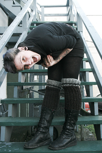 Lovely Legwarmers for Tall Boots