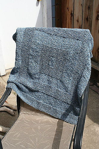 Concentric Squares Baby Blanket
