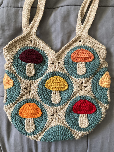 Mushroom Tote Bag