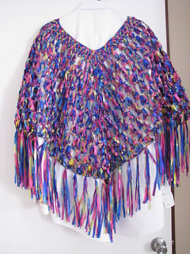Carnival Ribbon Poncho