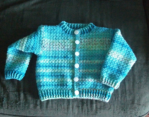 Child's crochet cardigan