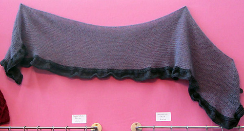 Echarpe/Etole en mohair et soie