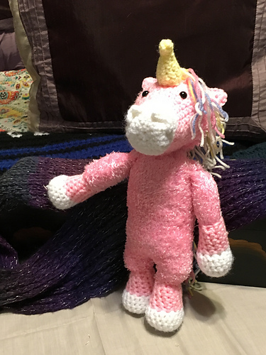 Fuzzy Sock Unicorn/Horse